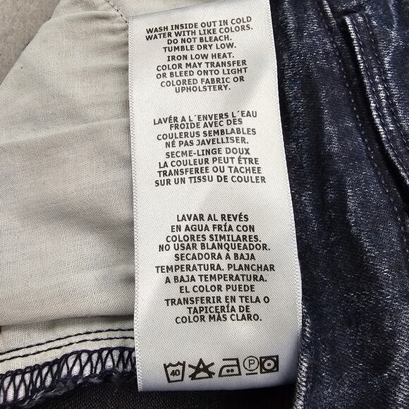 Frame Jeans Women's Size 28 Le High Skinny Dean Acid Wash Ankle High Rise - Picture 12 of 15